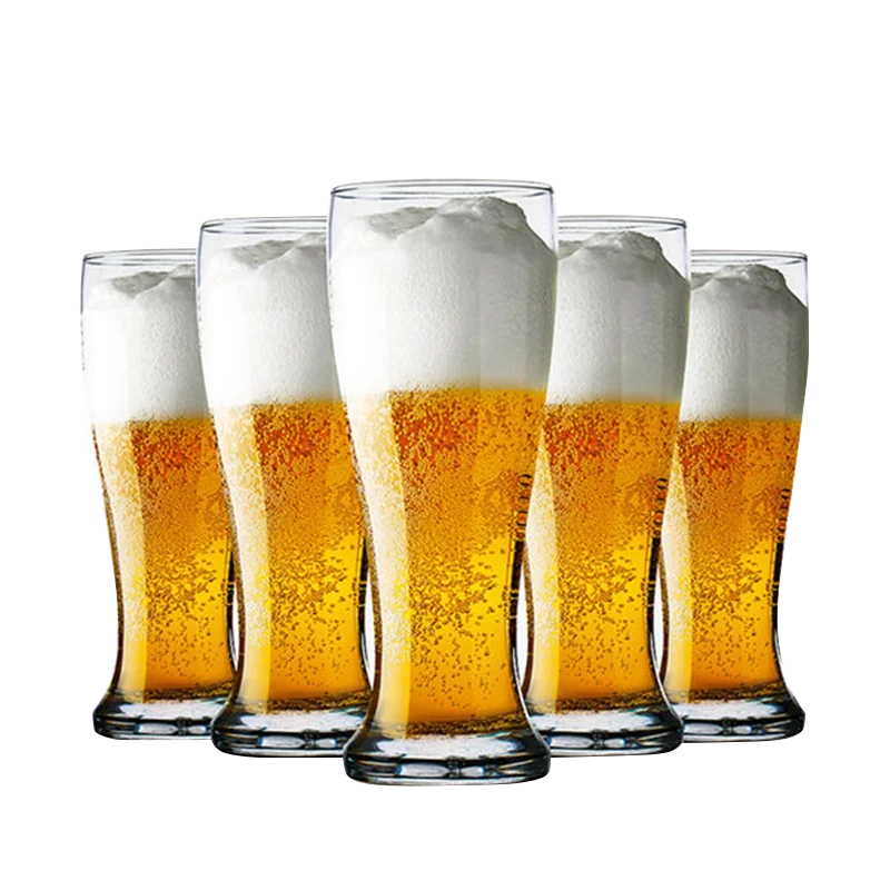 Home Bar Supplies - แก้วเบียร์ข้าวสาลี 2 ใบ แก้วไวเซน แก้วคราฟต์เบียร์ แก้วคริสตัล