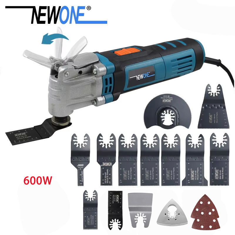 Home Barbershop - เครื่องมืออเนกประสงค์แบบสั่น 230V 600W แบบปลดเร็ว/เปลี่ยนหัวได้ เครื่องตัดแต่งไฟฟ้า สำหรับงาน