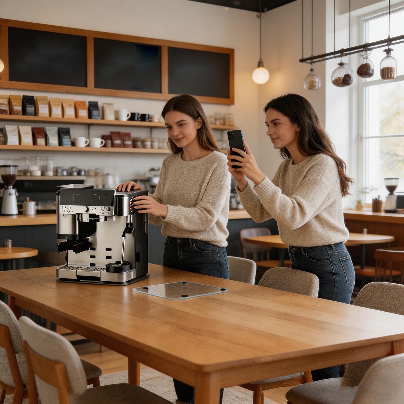 Home Bar And Counter - ถาดเลื่อนอเนกประสงค์ ป้องกันการเสียดสี ลดเสียงรบกวน สำหรับวางบนเคาน์เตอร์ ใช้ในบ้าน สำนักงาน