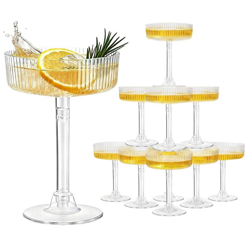 ถ้วยขนมมาร์ตินี่พลาสติกใส 10 ช - Home Bar Supplies บทวิจารณ์และราคา