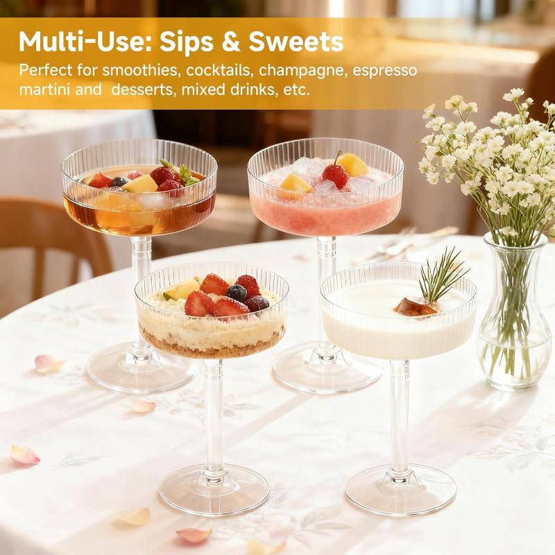 ถ้วยขนมมาร์ตินี่พลาสติกใส 10 ช - Home Bar Supplies บทวิจารณ์และราคา