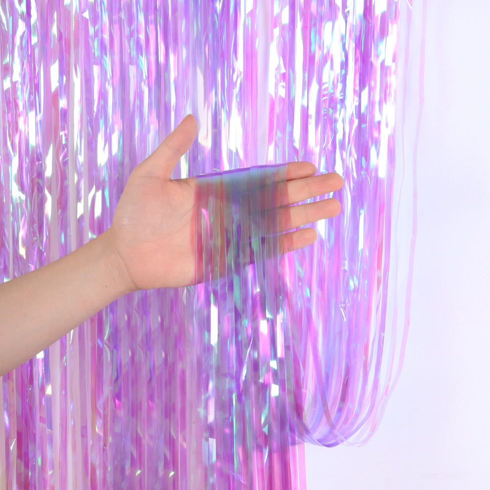 2M 3M Party ฉากหลังผ้าม่านฝนเล - Home Bargains บทวิจารณ์และราคา