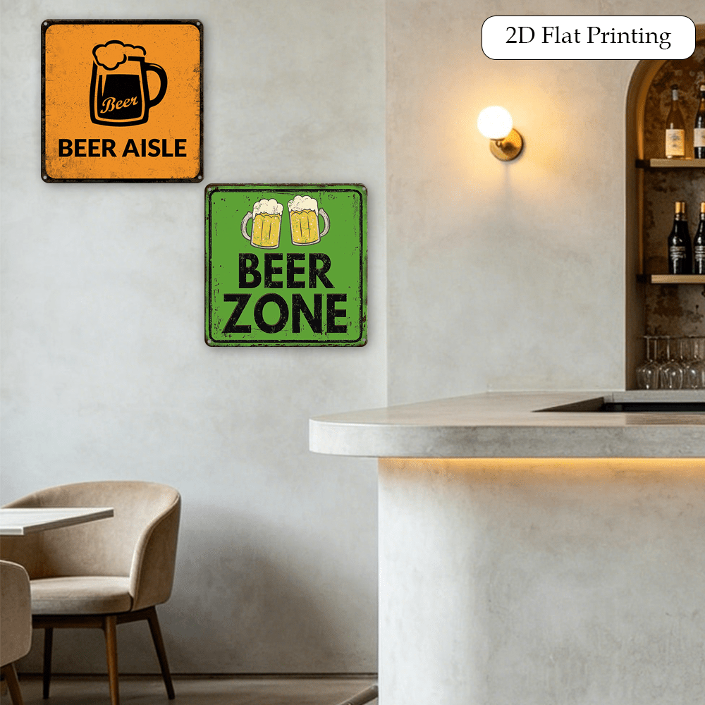 ชุดป้ายโลหะตกแต่งบาร์ลายแก้วเบ - Home Bar Lounge บทวิจารณ์และราคา