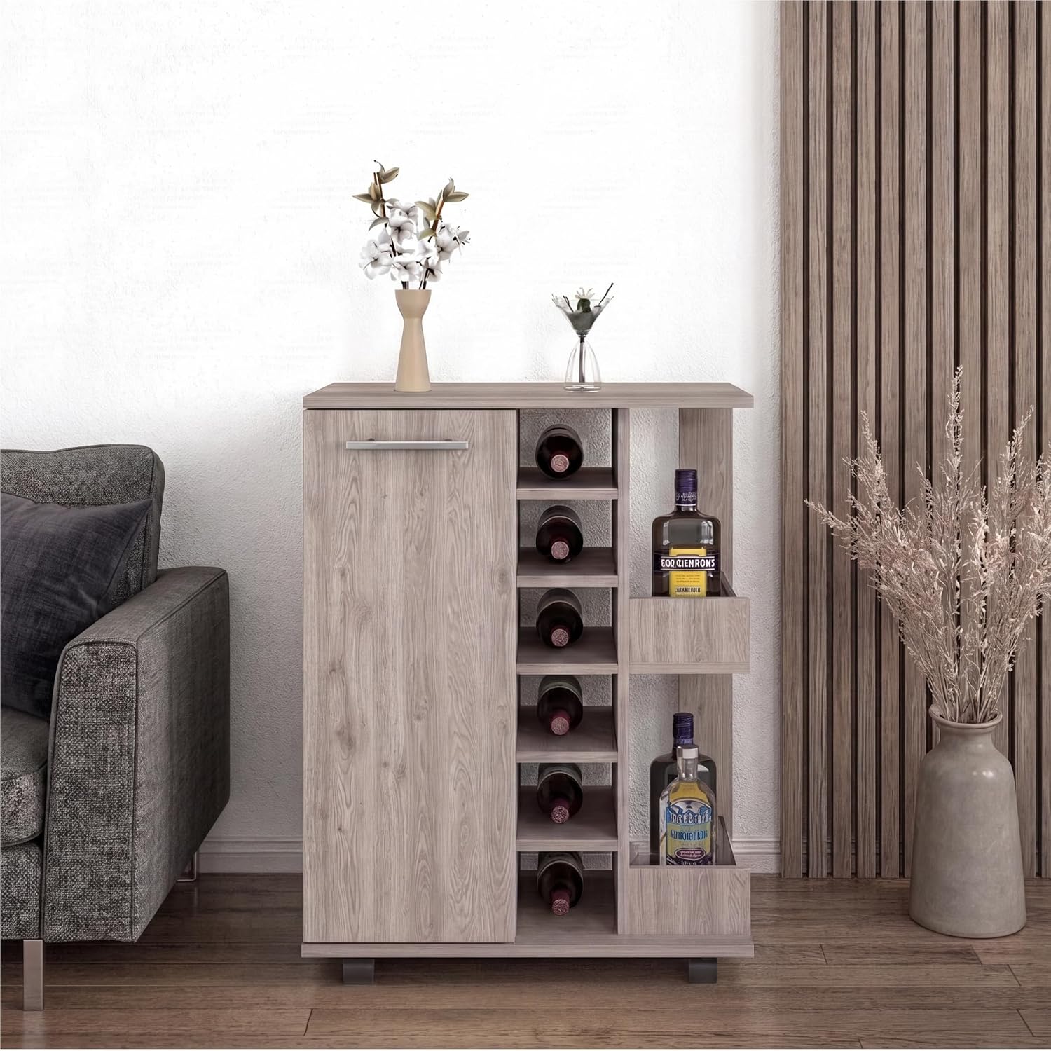 รถเข็นบาร์แบบมีล้อ, ท็อปขนาด 2 - Home Bar Shelf บทวิจารณ์และราคา