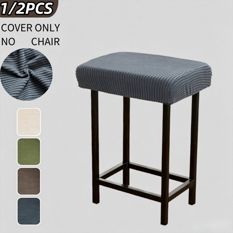 1/2 ชิ้น ปลอกหุ้มเก้าอี้บาร์ ผ - Home Bar Seating บทวิจารณ์และราคา