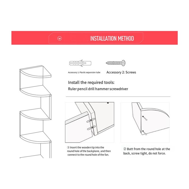 ชั้นวางของเข้ามุม ABUL-Corner  - Home Bar Shelf บทวิจารณ์และราคา