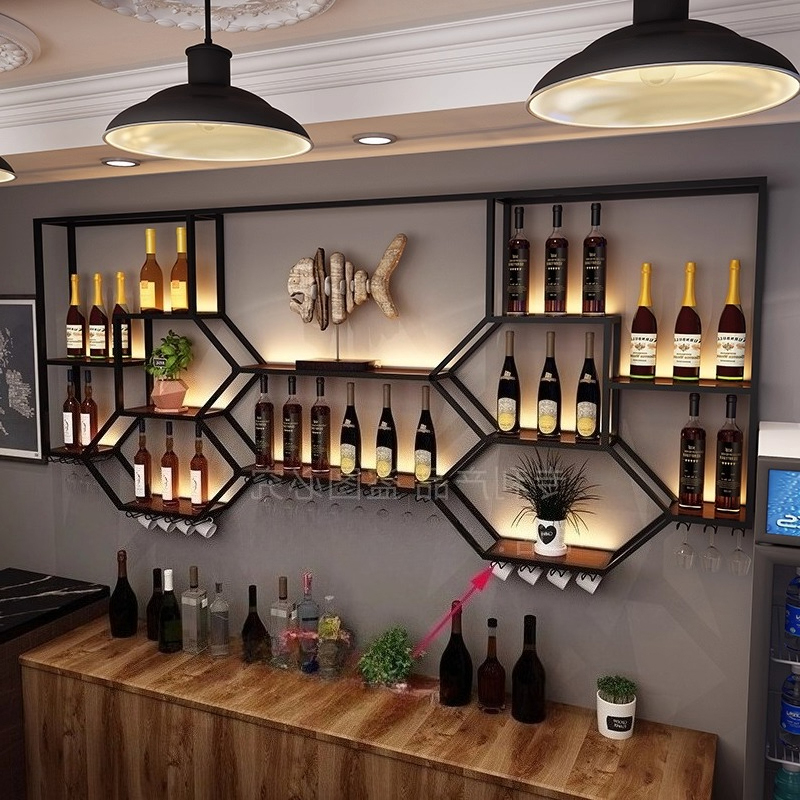 ตู้เก็บไวน์โลหะ ชั้นวางของห้อง - Home Bar Shelf บทวิจารณ์และราคา