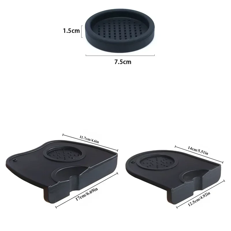 ผงกาแฟ Pad ซิลิโคนกันลื่น Tamp - Home Bar Supplies บทวิจารณ์และราคา