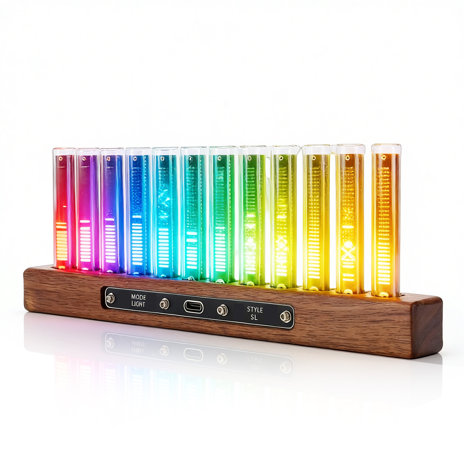 จอแสดงผลสเปกตรัมเพลง LED เครื่ - Home Bar Shelf บทวิจารณ์และราคา